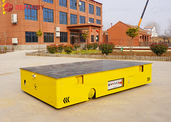 Steel Plate Transfer Motorized Trackless Steerable Die Cart