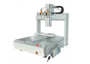 China Reliable SMT Assembly Equipment XY Platform Gas Blowing Type Automatic Screw Machine factory