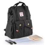 Multifunctional Mommy Diaper Bag Backpack With Trailer Buckle OEM ODM