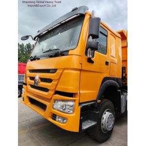 China New Sinotruk HOWO 6X4 Wheels Heavy Duty Dump Truck with 400 HP Cummins Engine and Left/Right Hand Driving factory