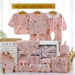 OEM 2023 new born Gift Box Set Jumpsuits 18pcs Baby Sleepwear 100% cotton new