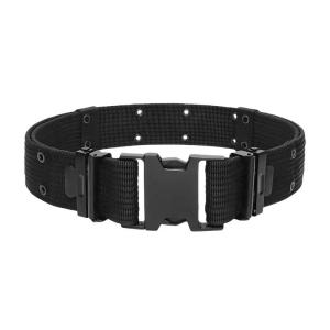 China Black Quick Release Outer Waterproof PP Custom Webbing Tactical Belt For Men Tactical Training Outdoor Sports And Hiking factory