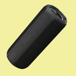 China 10W*2 TPU ABS Textile LED Light Bluetooth Speaker with V5.3 Bluetooth factory