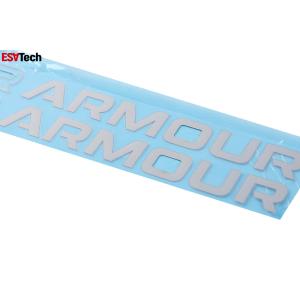 China Customizable Heat Transfer Garment Label With Reflective Text on sale