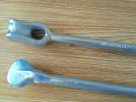 galvanized steel single eye guy anchor rod for power line fittings