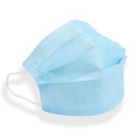 China Non Irritating 3 Ply Disposable Face Mask Fiberglass Free Good Air Permeability factory