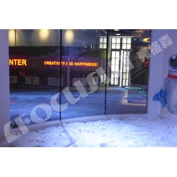 1000kg Ice Storage Capacity Artificial Snow Making Machine Design Real Snow Feeling
