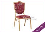 Hot Sale Red Velvet Banquet Aluminum Chairs With Hotel Restaurant (YA-8)