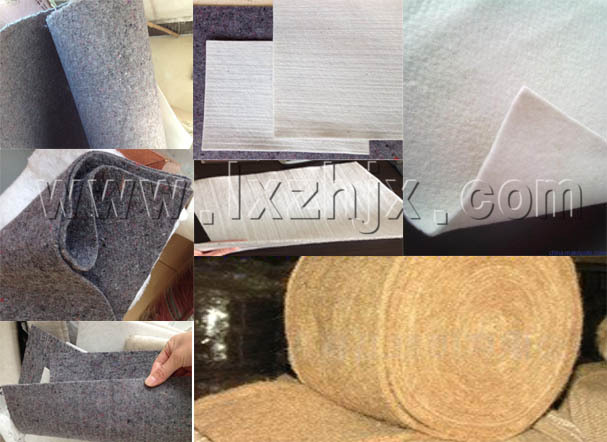 1000gsm Needle Punch Nonwoven Machine Process Carpet Making
