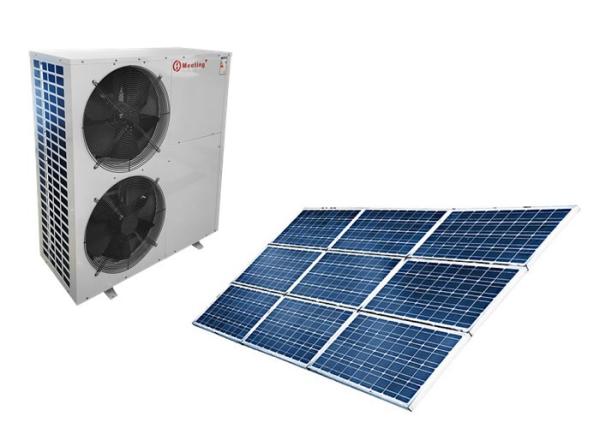 Meeting 15KW solar water heater maximum water temperature 60C air source heat