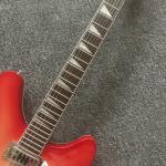 Cherry red 24 frets and12 strings Rickenback 360 electric jazz guitar semi