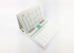 Y / O Binding Landscape Daily Office Desk Calendar Planner Art Paper Material