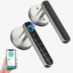 Password Fingerprint Key TTLock Digital Door Lock Semi Conductor For Hotel