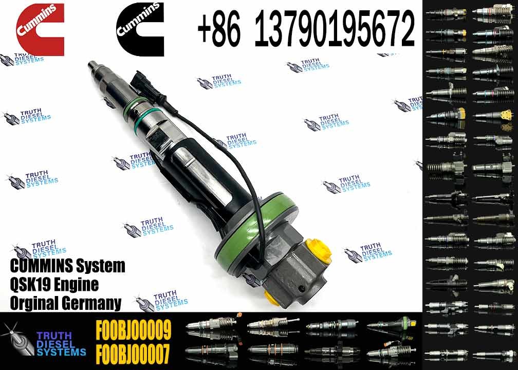 2881089 2882130 Diesel Fuel Injector F00BJ00008 F00BJ00009 0986435616 0986435905 Y431K05584 For CUMMINS 174/175 QSK60