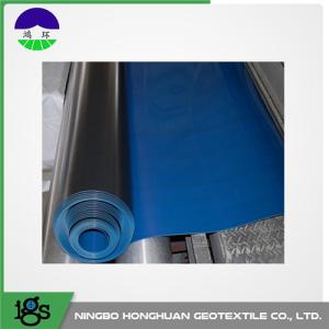 China Ultra Tech HDPE Pond Liners Textured Black For Canal 1.00mm PE factory