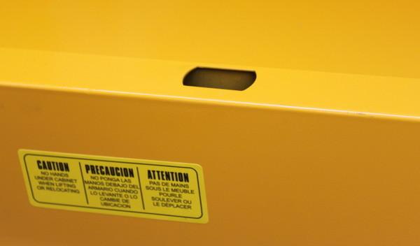 1.2MM Steel Chemical Equipment Storage Cabinets for Minel / Lab / Huge Drums
