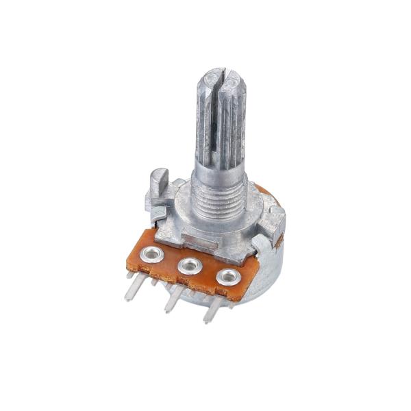 High Performance Rotary Potentiometer Device 6mm-20mm Shaft Length Resistance