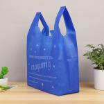 Anti Bacterial PP Laminated Non Woven T Shirt Bag Shrink Resistant