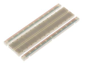China MB-102 Color Solderless Breadboard Back Side With Adhesive Paper factory