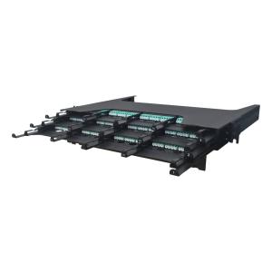 China MP6 Ultra High Density MPO/MTP Fiber Patch Panel 1U 144 Ports factory