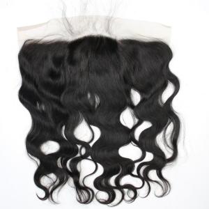 China Pre Plucked Lace Frontal 13x4 Virgin Hair Body Wave Lace Top Closure Ear to Ear factory