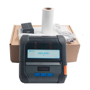 China USB BT 203dpi 384 Dots/Line Mobile Label Printer 120mm/S Rugged Thermal Printer factory
