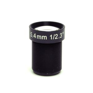 China S Mount 4K Low Distortion Lens 5.4mm 1/2.3 F2.5 12MP 60 Degrees CCTV Wide Angle Lens on sale