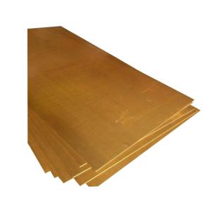 China Copper Plate Customized Solid 10mm Brass Plates for Welding 4mm-2500mm Grade Copper Ultimate Strength ≥ MPa 195 factory