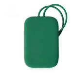 Cartoon Baggage Suitcase Labels Colorful Silicone Name ID Card For Creative
