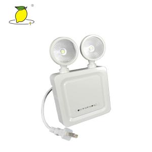 Thermoplastic Twin Spot Emergency Light , LED Fire Exit Emergency Light