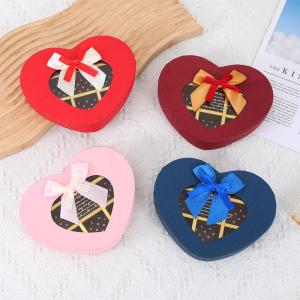 China Luxury Heart Shaped Boxes Chocolate Explosion Gift Box With Dividers on sale