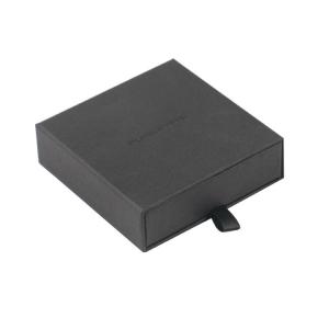 China Handmade Jewelry Packaging Box Recyclable Cardboard Ring Box Hot Stamp factory