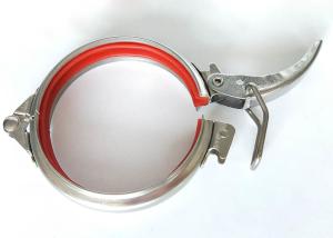 China High Temperature Resistance Galvanized Steel Pipe Clamp Stainless Quick Release factory