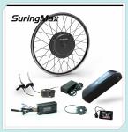 LCD Display Electric Mountain Bike Kit, 48v 1000w Dc Gearless Front Motor Kit