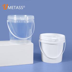 China UMETASS 1Liter PP Plastic Ice Cream Cookies Honey Leak Proof Food Bucket Container factory