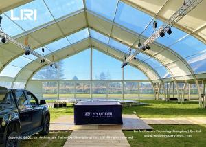 China Large Marquee Curve TFS Tent For Trade Exhibition Hall factory