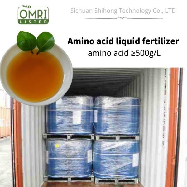 Water Soluble Fertilizer Enzymatic Hydrolysis Of Amino Acid 50% Liquid Foliar 8