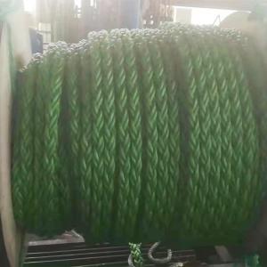 Deep Water Use Square Braided 8 Strand PP Combination Wire Rope With Core