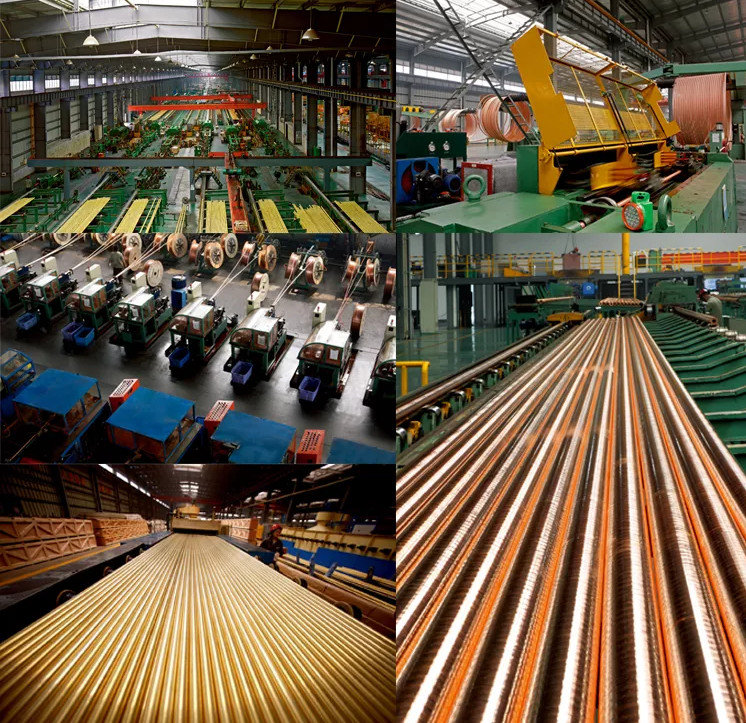ASTM C12000 Annealed Copper Tubing 6mm To 2500mm Copper Round Pipe