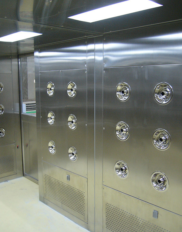 U Type Automatic Air Shower Tunnel For Aerospacevoyage Industry Cleanroom
