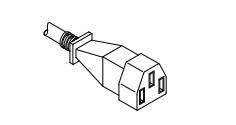 China ATM Machine Parts 009-0025174 IEC PLUG CABLE, 10 AMP, 2500MM factory