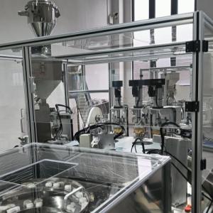 China Blood Glucose Test Strip Bottle Cap Automatic Assembly Machine Stainless Steel Material Not Easy To Rusting factory