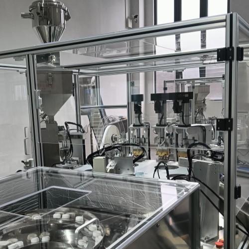 Blood Glucose Test Strip Bottle Cap Automatic Assembly Machine Stainless Steel