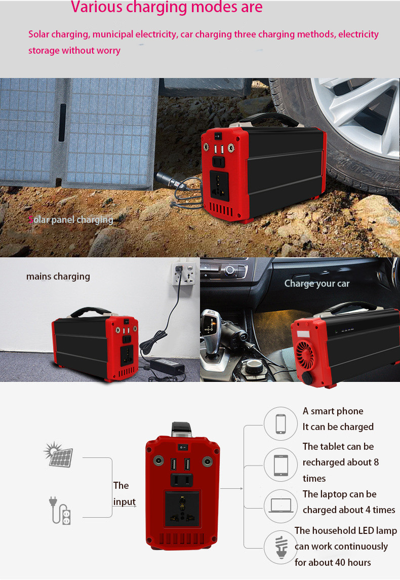 portable power inverter with rechargeable battery Sine wave inverter 300weBay
