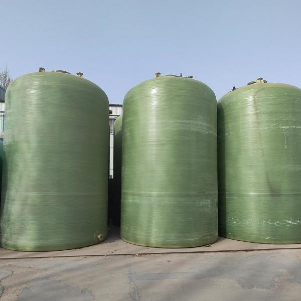 Customized FRP Storage Tank Environmental Friendly 3mm-12mm Plate Thickness