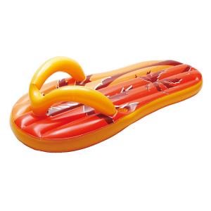 China Emoji Flip Flop Inflatable Pool Float For Swimming Pool Or Beach factory