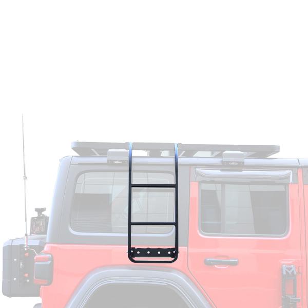 Offroad Accessories 4X4 Auto Exterior Side Car Ladder Rack For Jeep Wrangler Jk