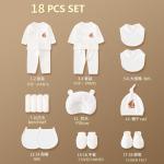 Golden supplier organic 100% cotton baby clothes jumpsuits box newborn new born