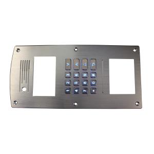 Explosion proof 16 keys metal keypad customized blue backlit keypad