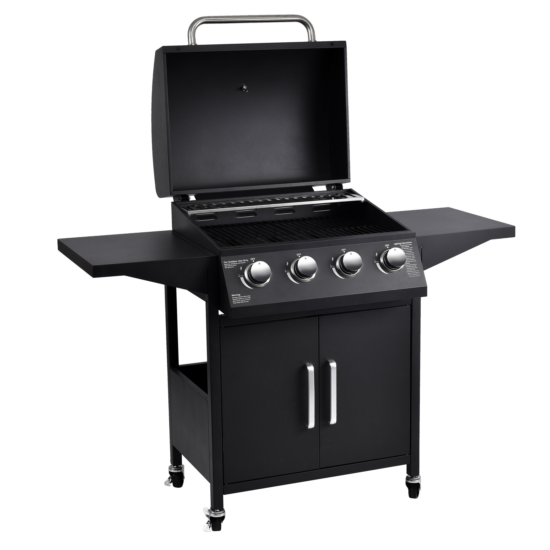 Support Occasion Selection Portable Stainless Steel Gas BBQ Grill for Outdoor Camping